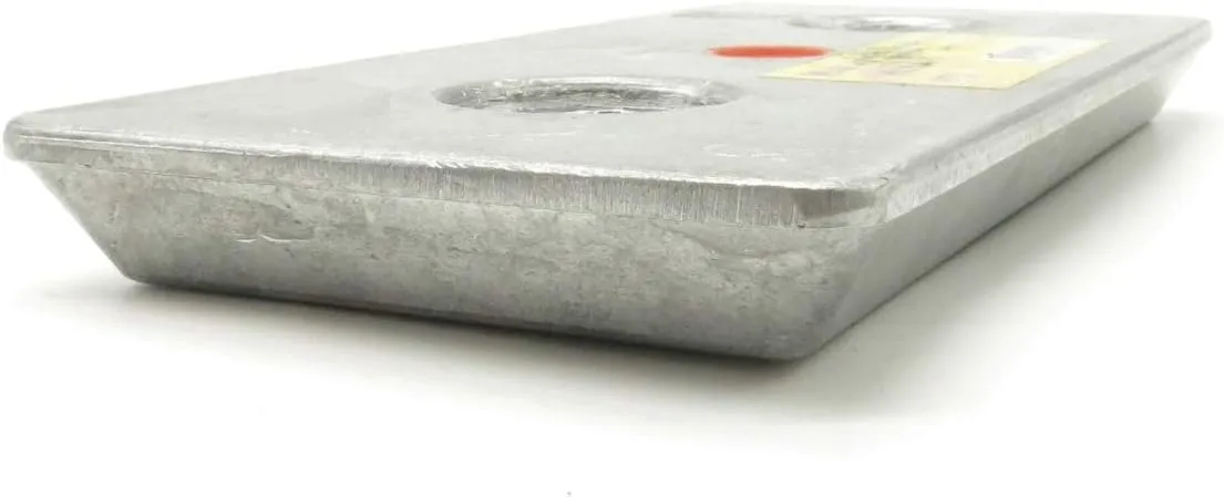 HC5A, Hull Plate Aluminum 1.9 Lbs, 7-8/9 x 3-8/9 x 3/4