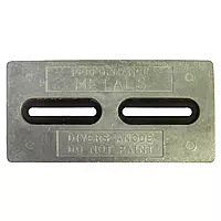 Performance Metals HDDRA, Divers Anode Aluminum 3.5 Lbs, 12 x 6 x 1/2