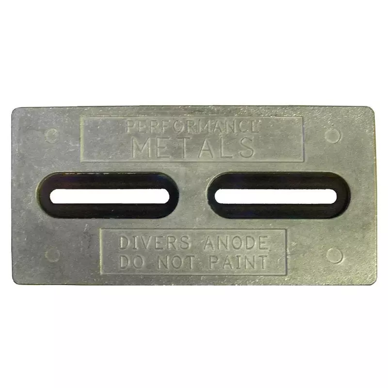 Performance Metals HDDRA, Divers Anode Aluminum 3.5 Lbs, 12 x 6 x 1/2