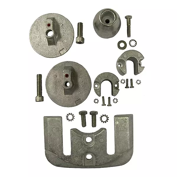 Performance Metals Mercruiser Bravo 3 (2004 & Later) Complete Anode Kit - Aluminum