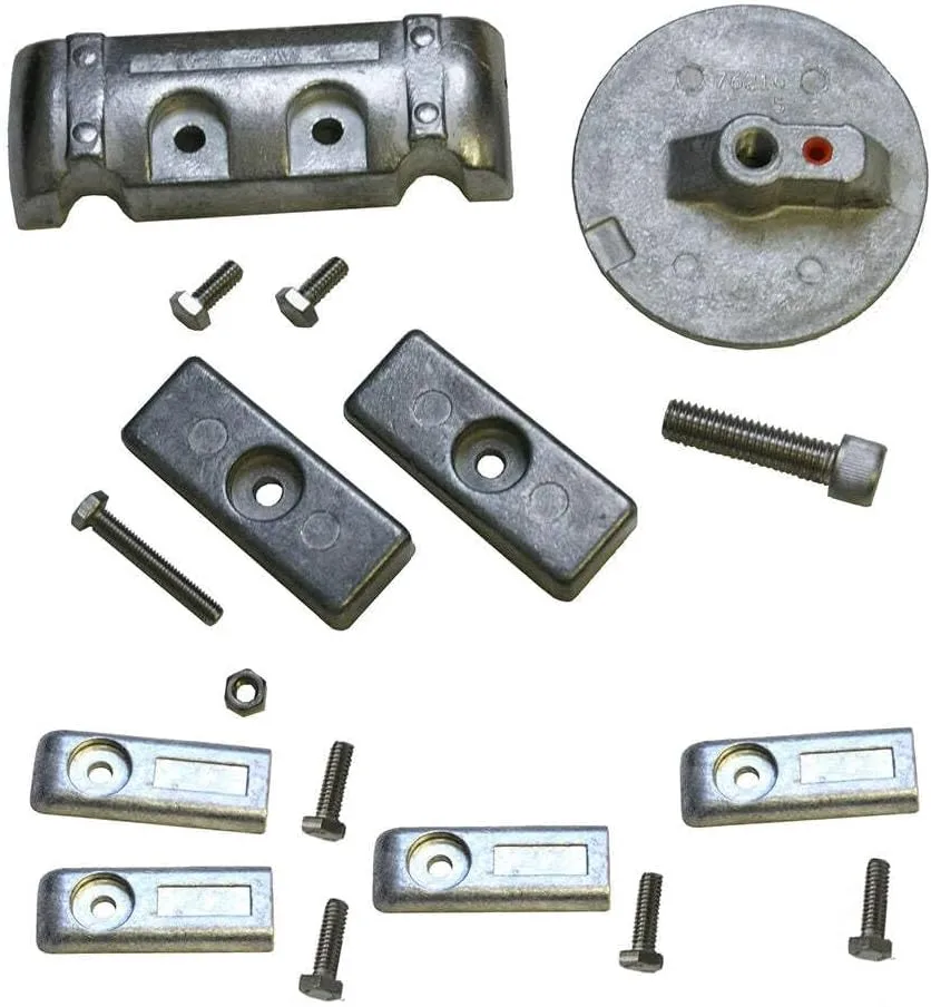 Performance Metals Mercury Verado 6 Complete Anode Kit - Aluminum