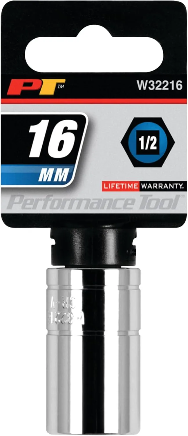 Performance Tool 1/2 Drive 6-Point Socket