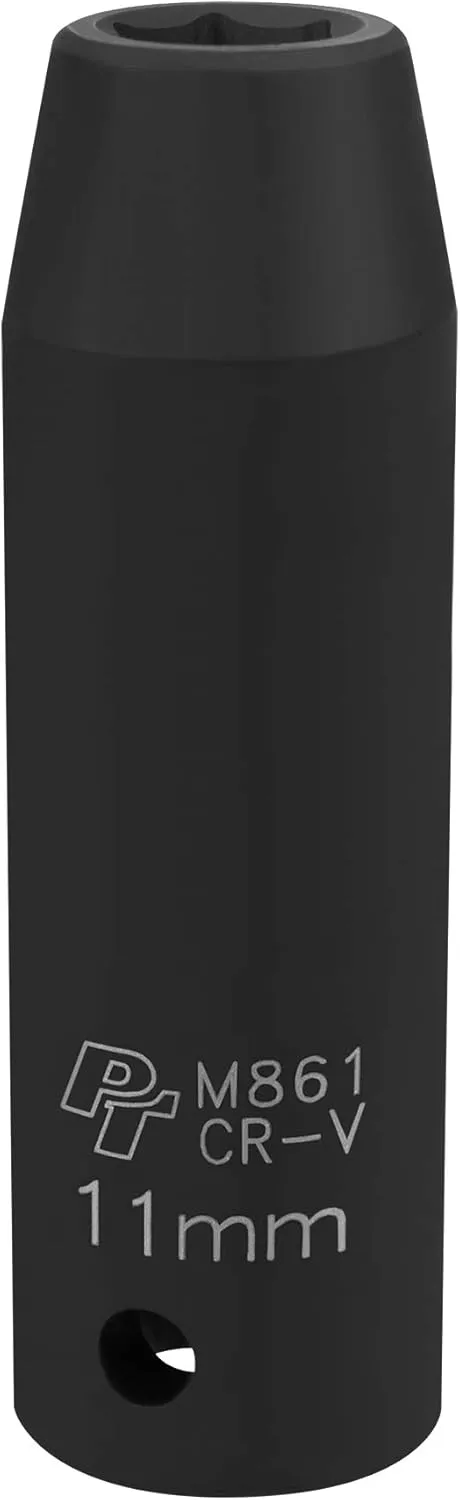 Performance Tool M591DB 1/2-Inch Drive Metric Deep Impact Socket Set, 11-Piece