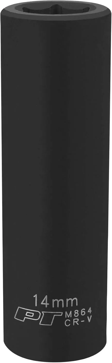 Performance Tool M591DB 1/2-Inch Drive Metric Deep Impact Socket Set, 11-Piece