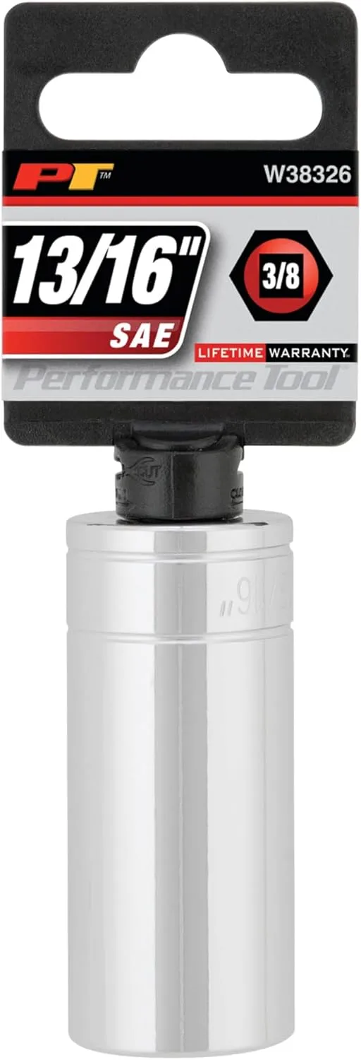 Performance Tool 6-Point Socket, 3/8-Inch Drive
