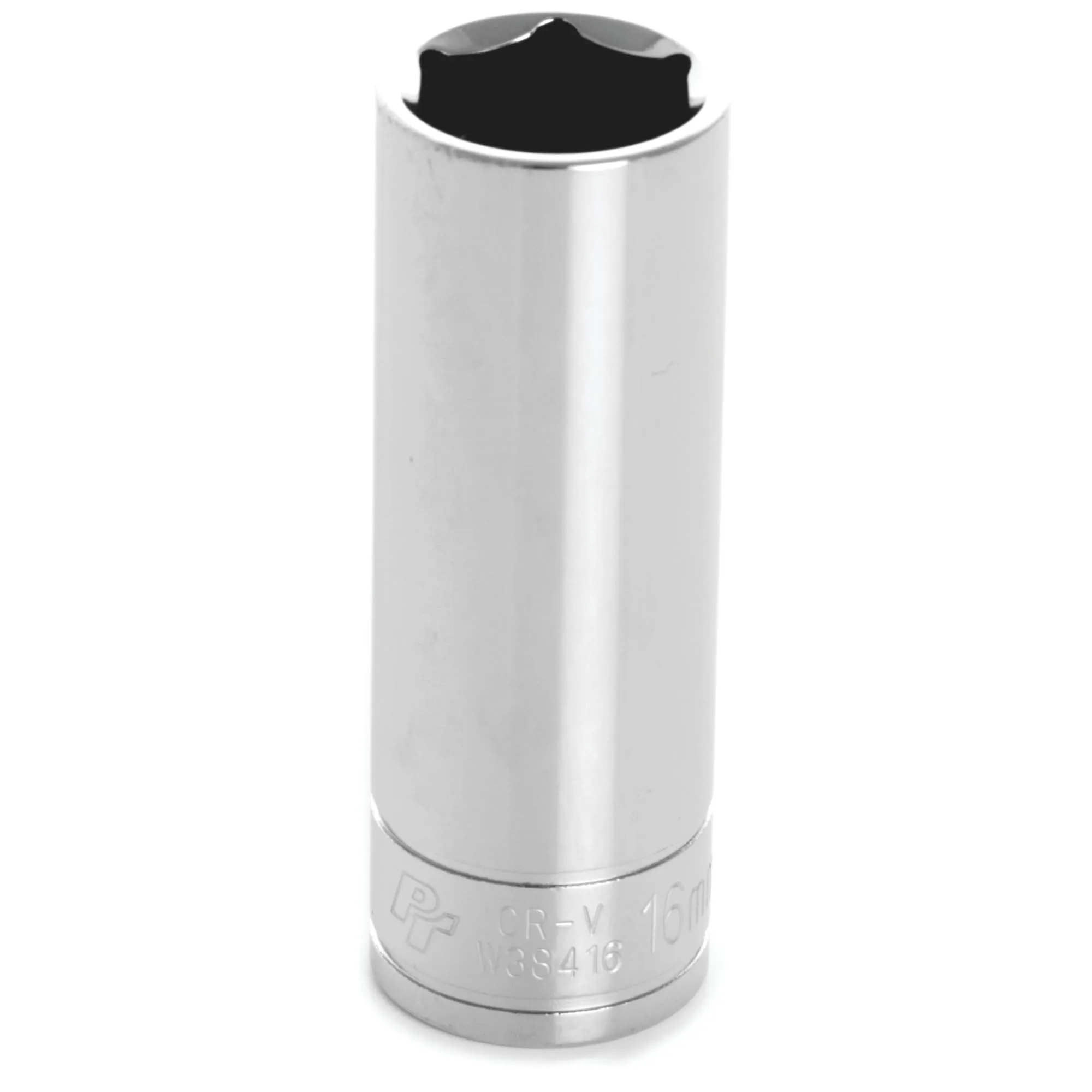 Performance Tool W38416 16mm 6-Point Socket, 3/8-Inch Drive