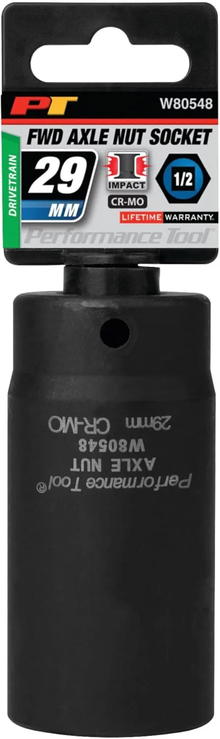 Performance Tool Front Wheel Drive Axle Nut Socket