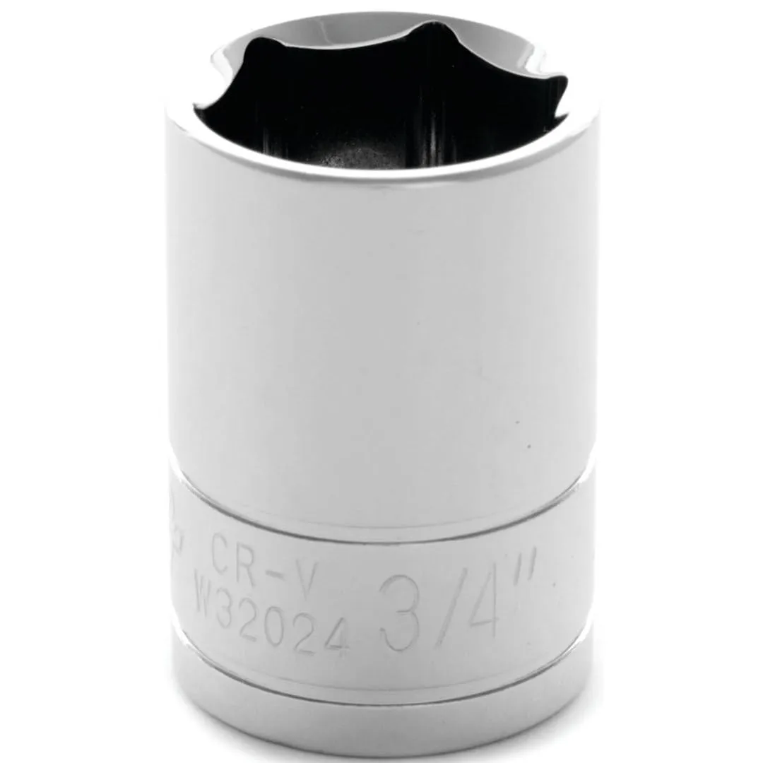 Performance Tool W32024 6-Point Socket, 1/2-Inch Drive, 3/4