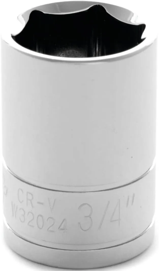 Performance Tool W32024 6-Point Socket, 1/2-Inch Drive, 3/4