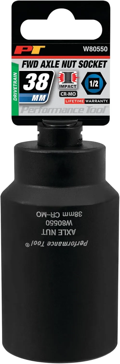 Performance Tool Front Wheel Drive Axle Nut Socket