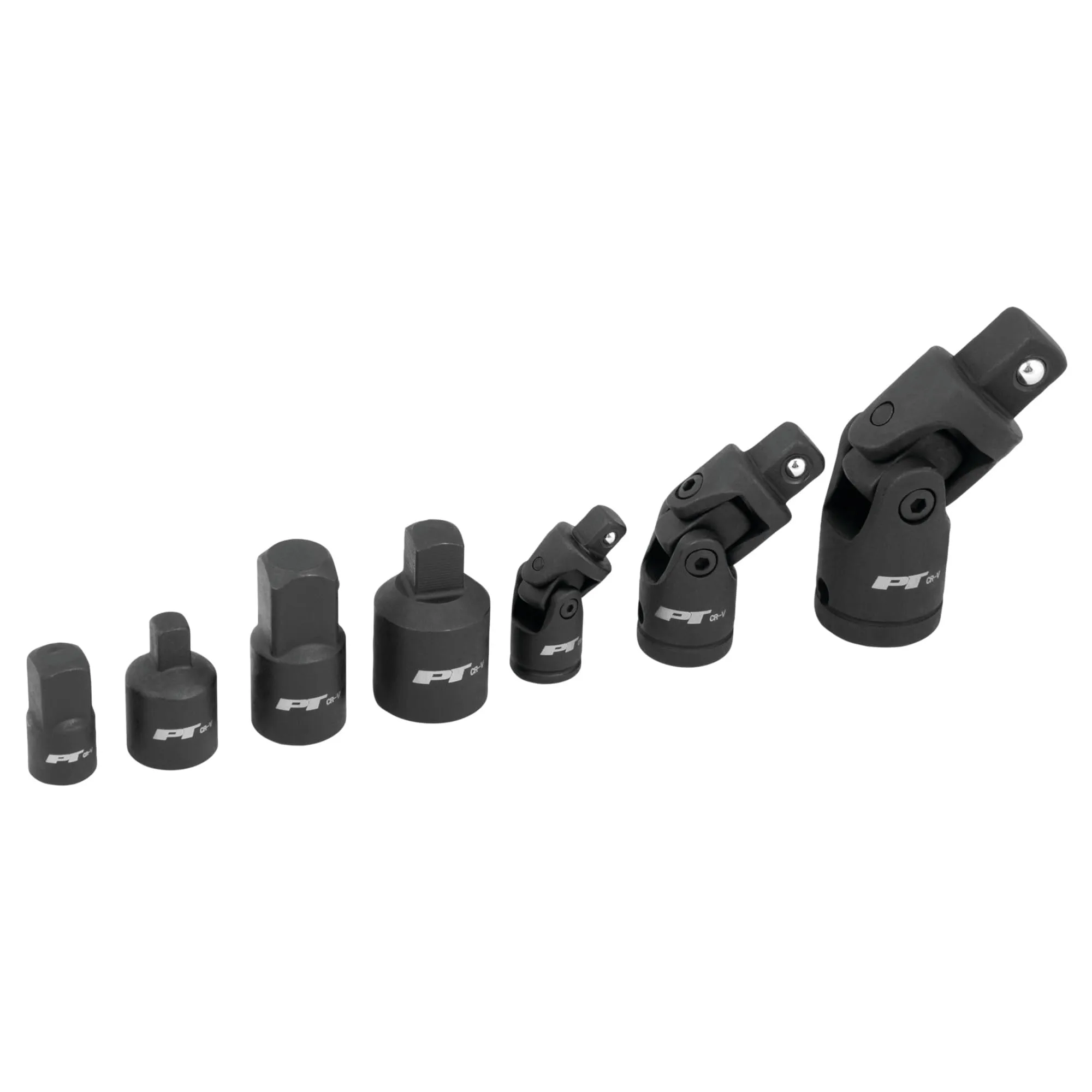 Performance Tool W30937 7 Piece Impact U-Joint & Adapter Set