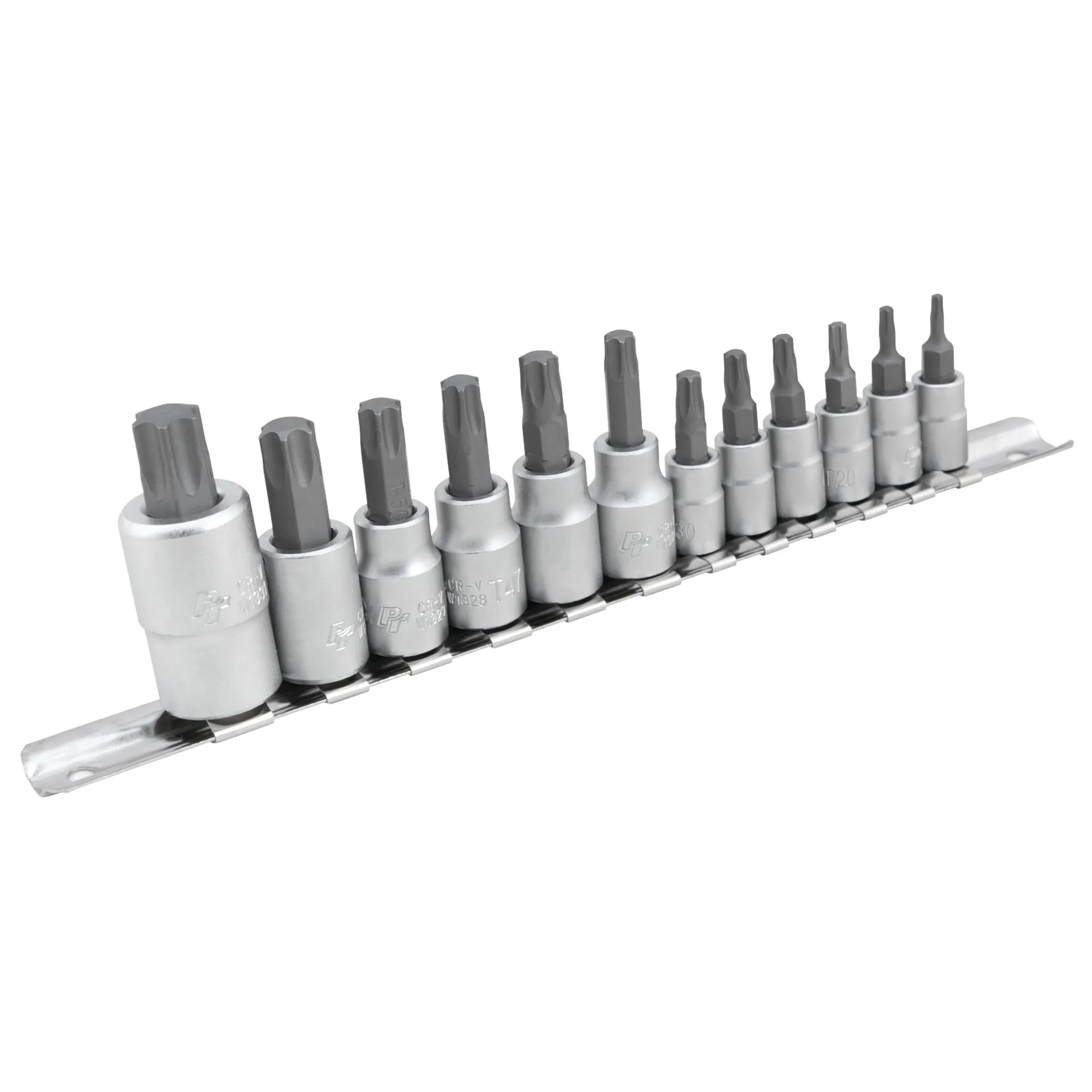 PERFORMANCE TOOL Star & External Star Socket Set