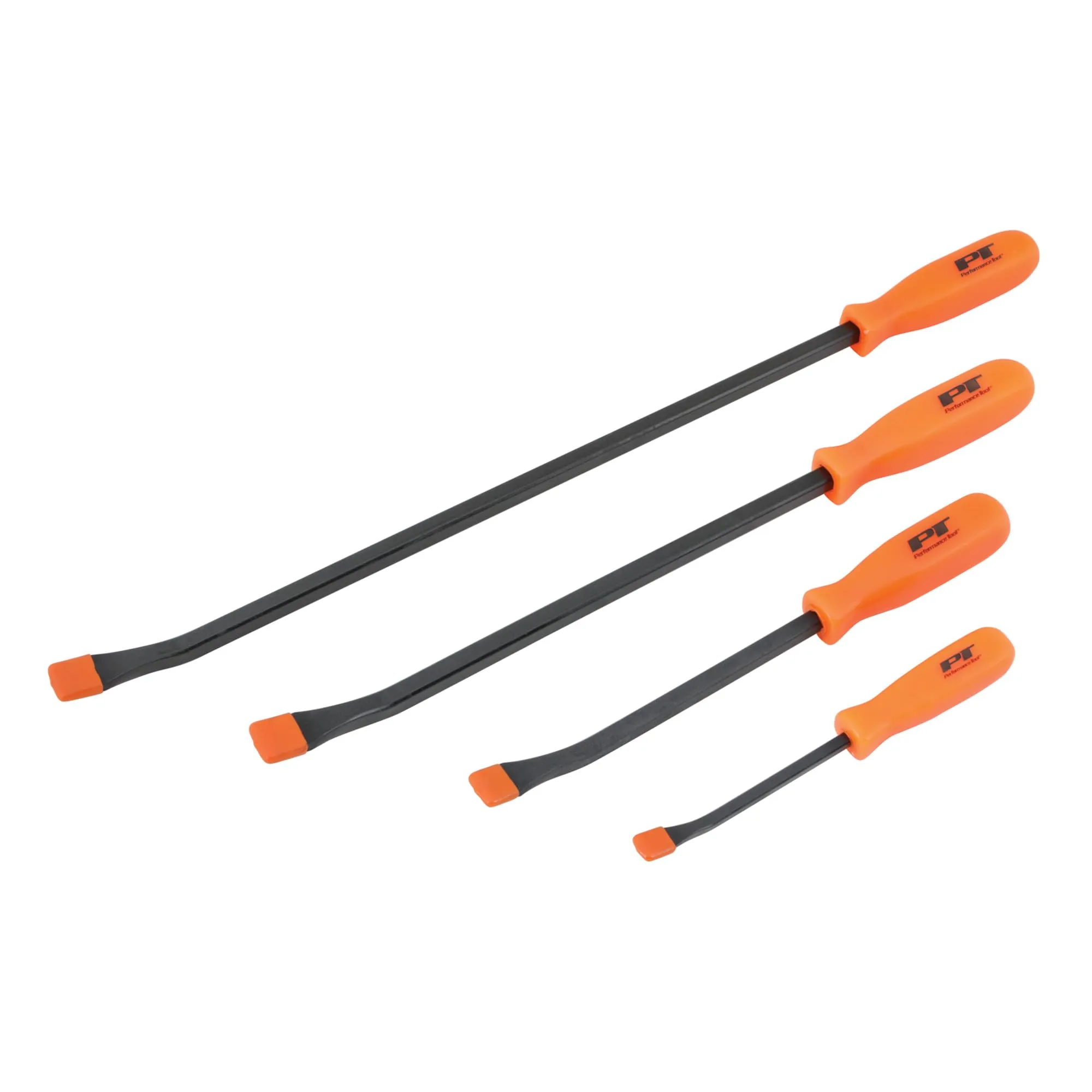 Performance Tool W2020 Pry Bar Set, 4-Piece 4Pc Pry Bar Set