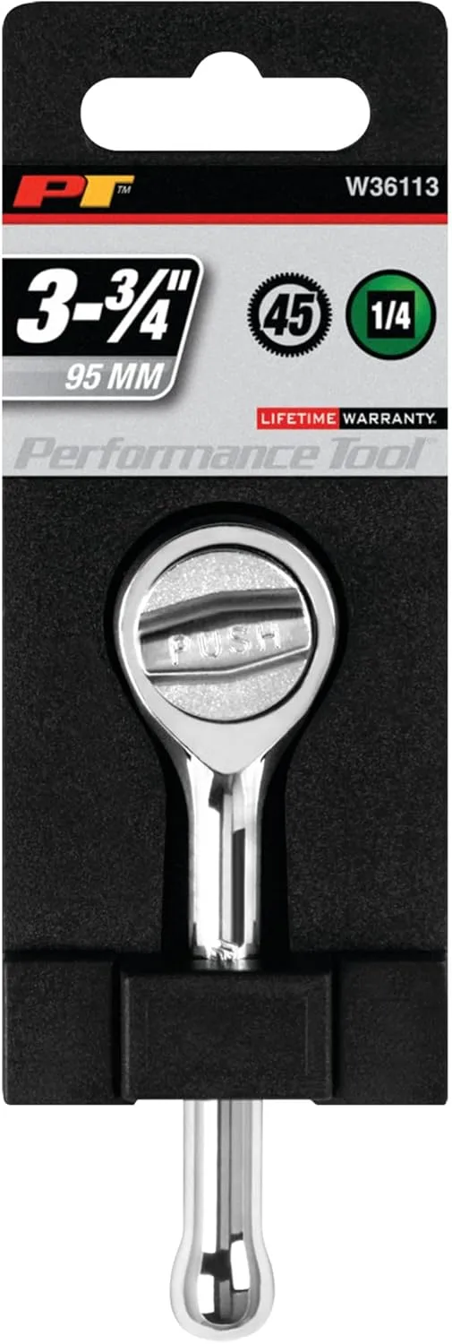 Performance Tool Quick Release Round Head Ratchet