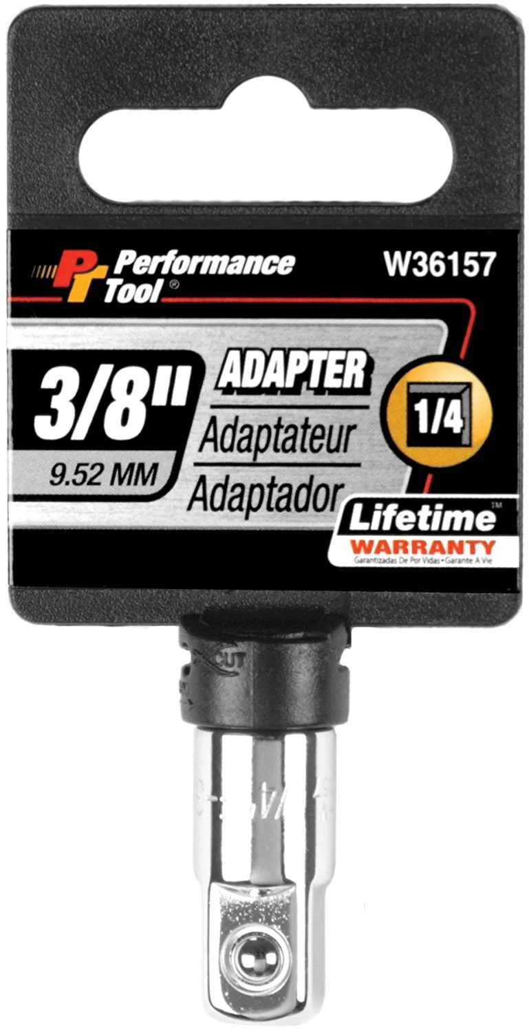 Performance Tool Socket Adapter - Chrome Vanadium