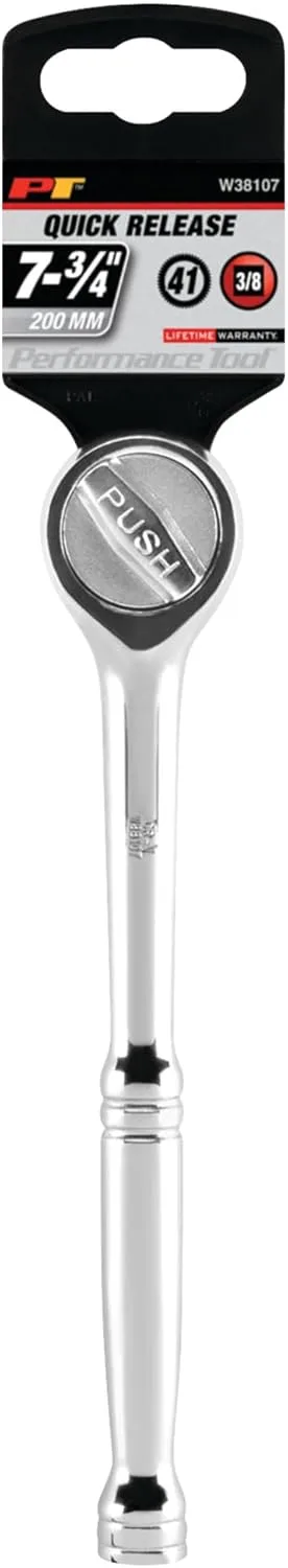 Performance Tool Quick Release Round Head Ratchet