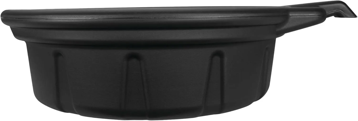 Performance Tool W4071 4.5 Gallon Oil Drain Pan - Black
