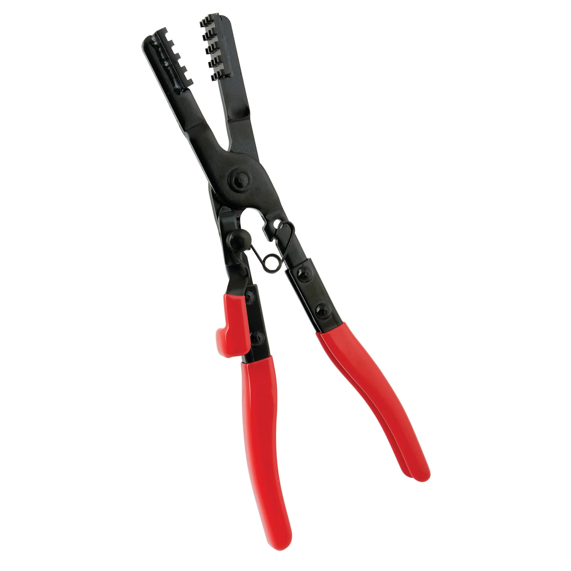 Performance Tool W80659 Multi-Angle Hose Clamp Plier for Hard-to-Reach Clamps with Quick Position Locking Mechanism and Steel Construction