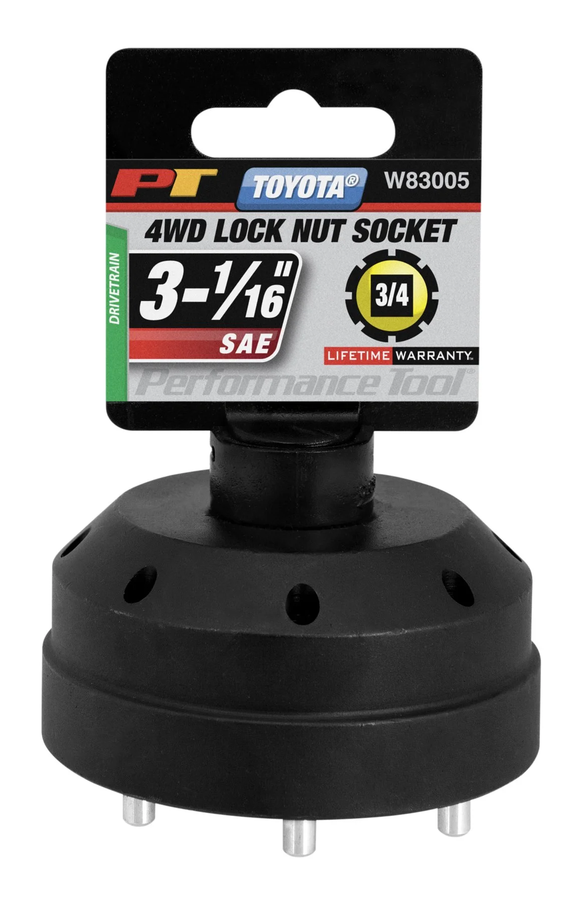 Performance Tool W83005 8 Lug Toyota & Lexus Axle Nut Socket, 1 Pack