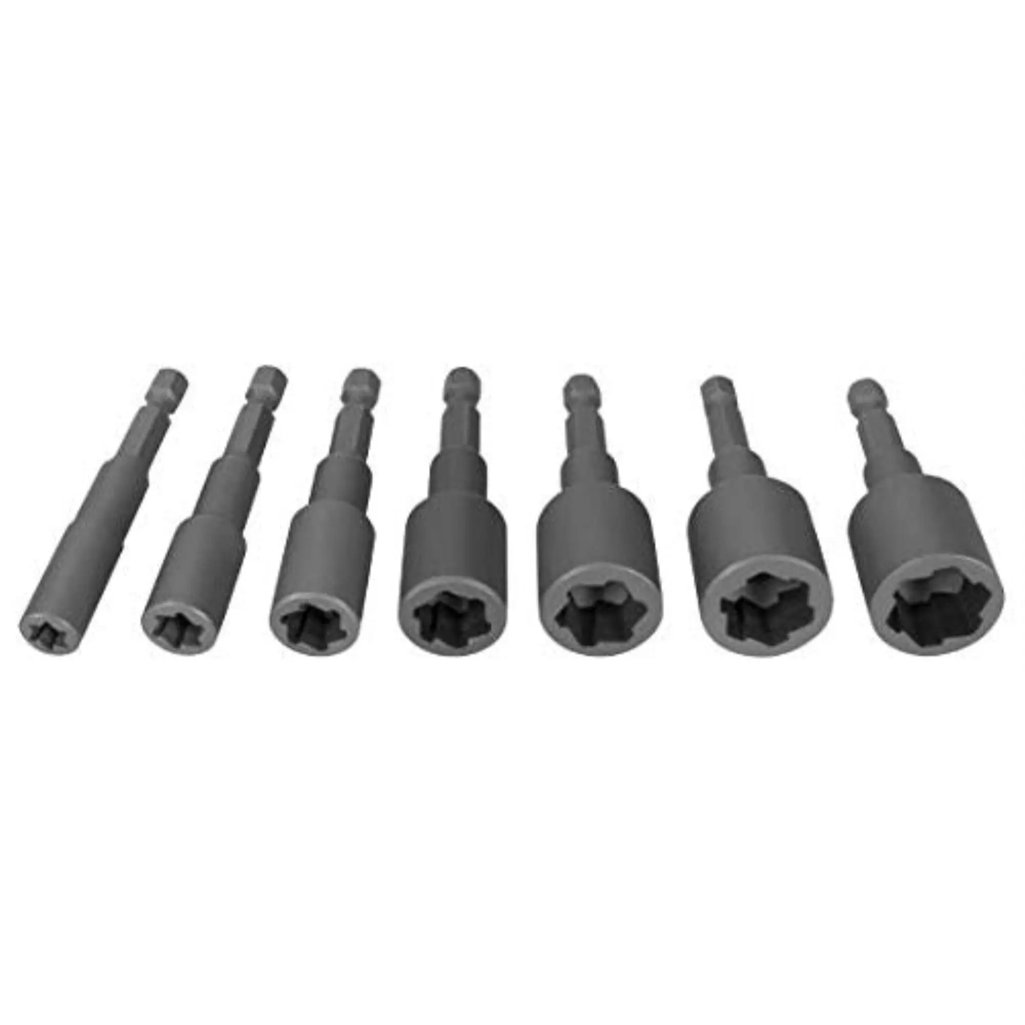 Performance Tool W8699 7pc X-TRAX Nut-Driver Set
