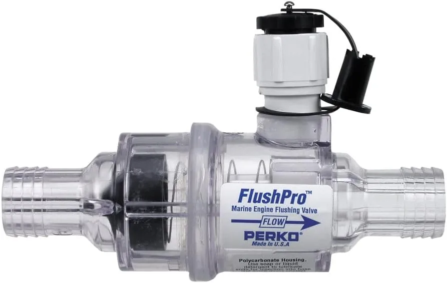 Perko 0456DP7 Flush Pro Engine Flushing and Winterizing Valve, 1 1/4"