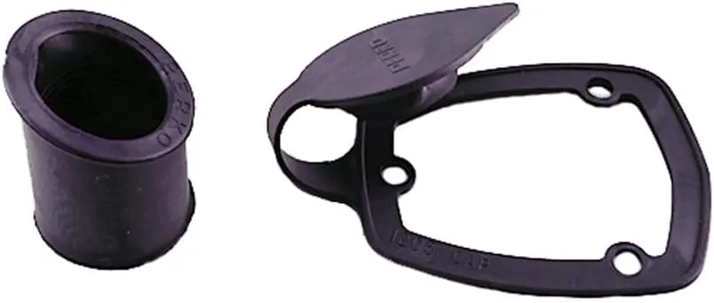Perko 0481DP0BLK Cap and Gasket Kit for Fishing Rod Holder 0452DP0STS