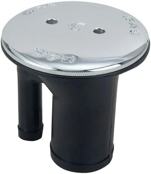 Perko 0541Vented Fill f/1-1/2" Hose - Straight Neck - Gas