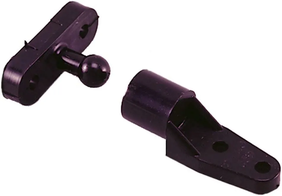 Perko 0559DP Door Catches - Black Nylon - Pair