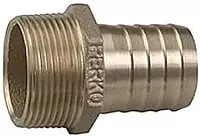 Perko 1" Pipe To Hose Adapter Straight Bronze MADE IN THE USA
