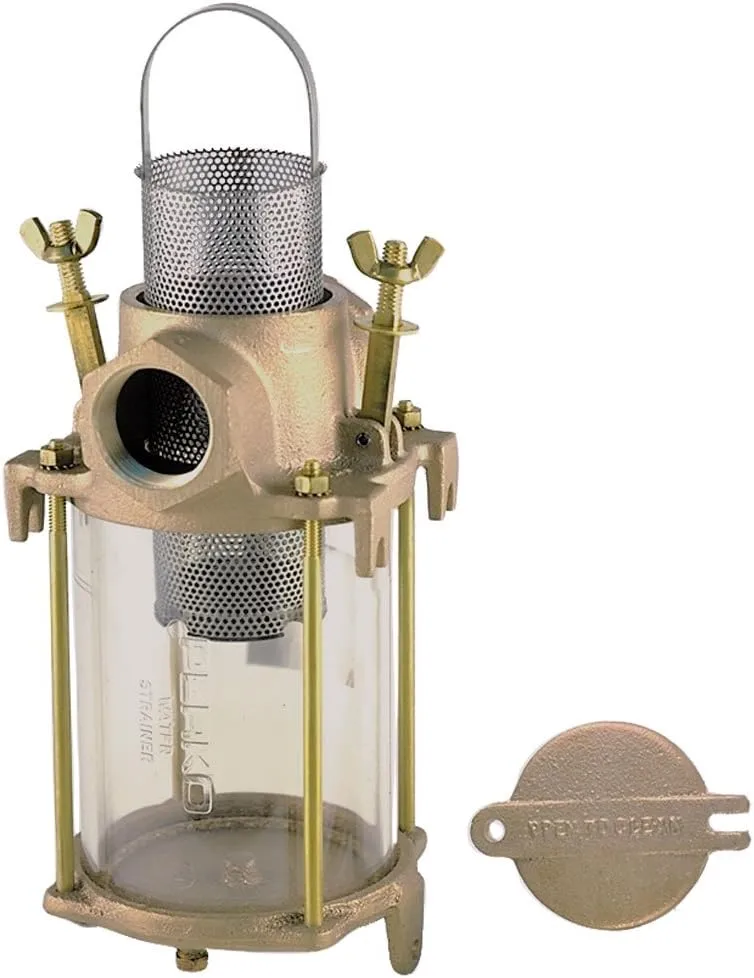 Perko 1-1/4" IPS Intake Strainer Bronze Made in the USA