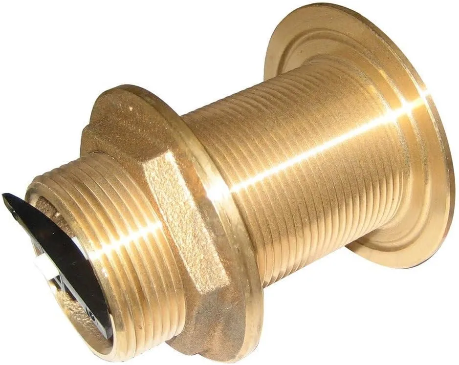 Perko 1-1/2" Thru-Hull Fitting w/Pipe Thread Bronze MADE IN THE USA