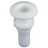 Perko 1-1/2" Thru-Hull Fitting - White Plastic - Made in USA