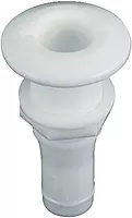 Perko 1-1/2" Thru-Hull Fitting - White Plastic - Made in USA