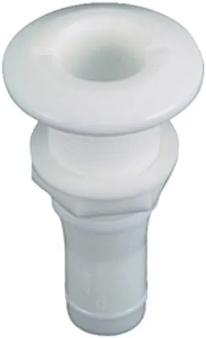 Perko 1-1/2" Thru-Hull Fitting - White Plastic - Made in USA