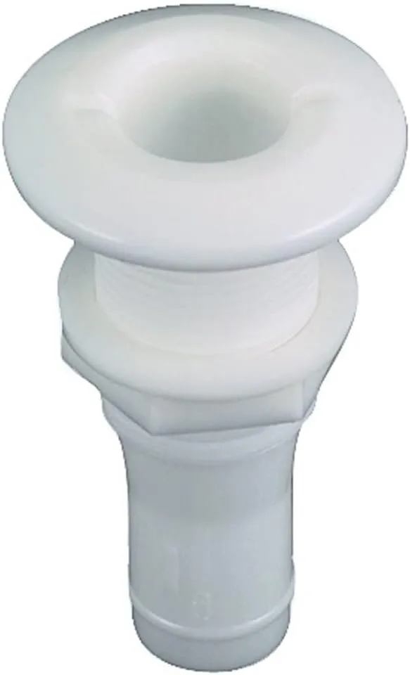 Perko 1-1/8" Thru-Hull Fitting f/ Hose Plastic MADE IN THE USA