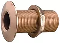 Perko 1/2" Thru-Hull Fitting w/Pipe Thread Bronze MADE IN THE USA