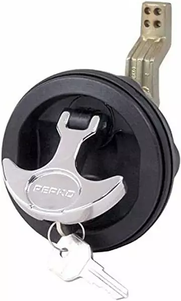Perko 1091DP1BLK Surface Mount Lock & Latch - 3/4" Black