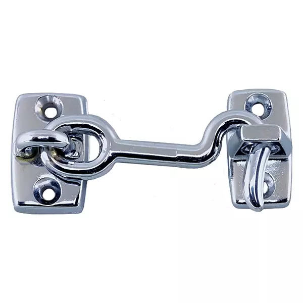 Perko 1199DP3CHR Cabin Door Hook - 3" Chrome Plated Zinc
