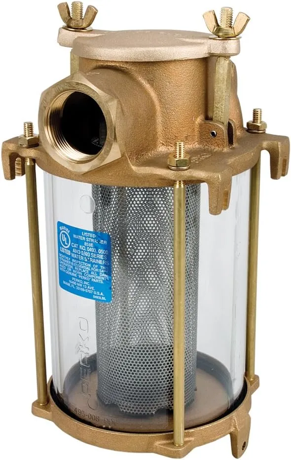 Perko 1/2" IPS Intake Strainer Bronze Made in the USA