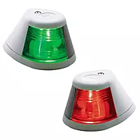 Perko 12V Side Lights - Pair - Horizontal Mount - White