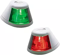 Perko 12V Side Lights - Pair - Horizontal Mount - White