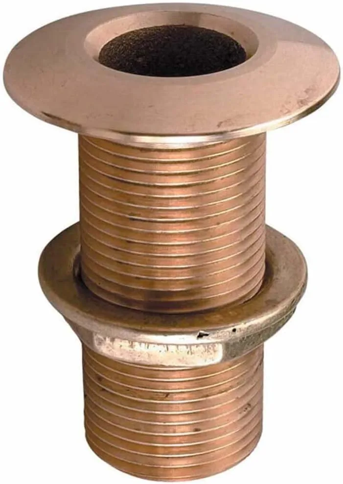 Perko 2" Thru-Hull Fitting w/Pipe Thread Bronze MADE IN THE USA