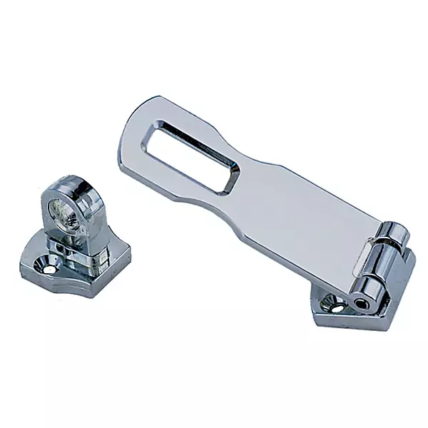 Perko Swivel Eye Hasp - 3" - Chrome Plated Zinc