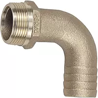 Perko 3/4" Pipe To Hose Adapter 90 Degree Bronze MADE IN THE USA