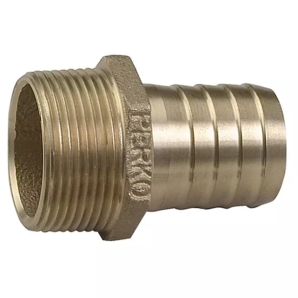 Perko 3/4" Pipe to Hose Adapter Straight Bronze Made in The USA