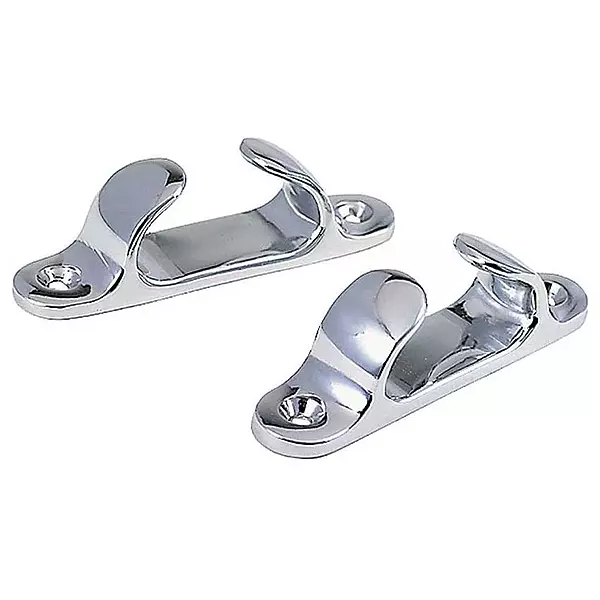 Perko 4" Straight Chock - Chrome Plated Zinc