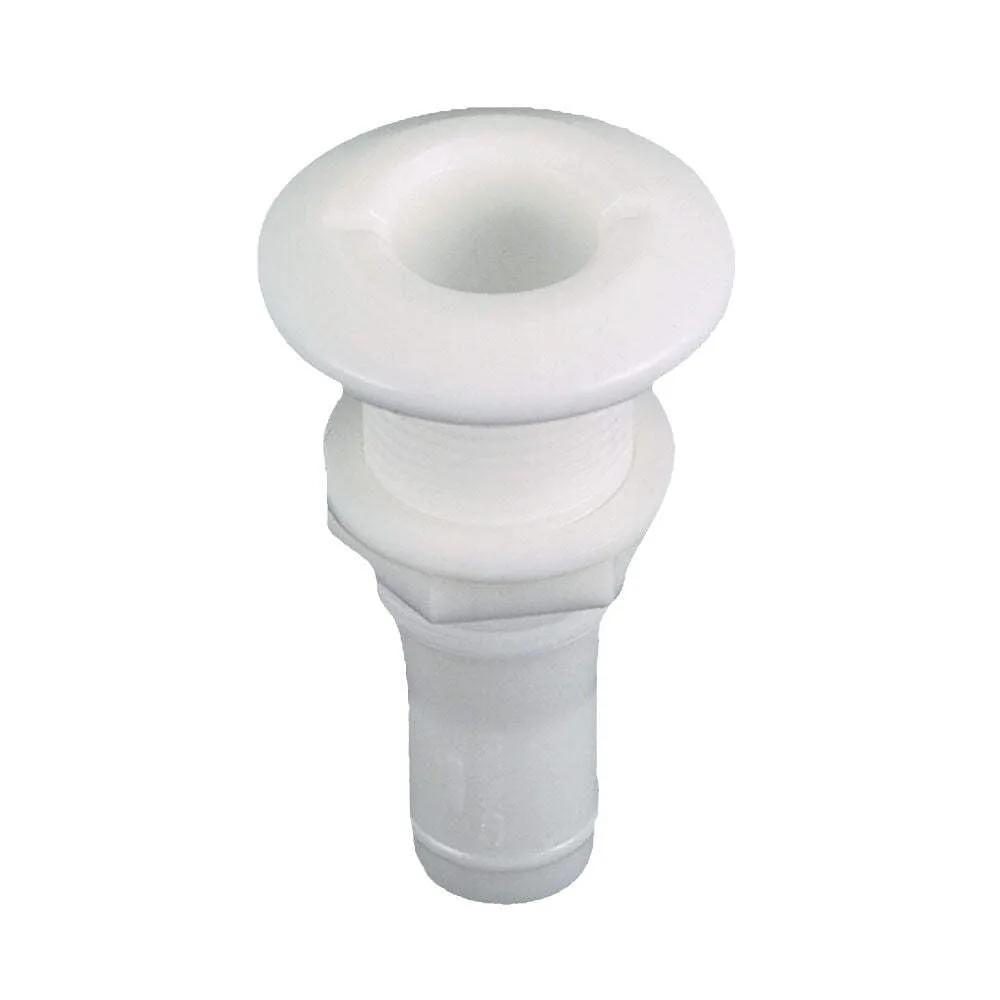 Perko 5/8" Thru-Hull Fitting for Hose, Plastic - Made in USA
