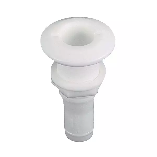 Perko 5/8" Thru-Hull Fitting for Hose, Plastic - Made in USA