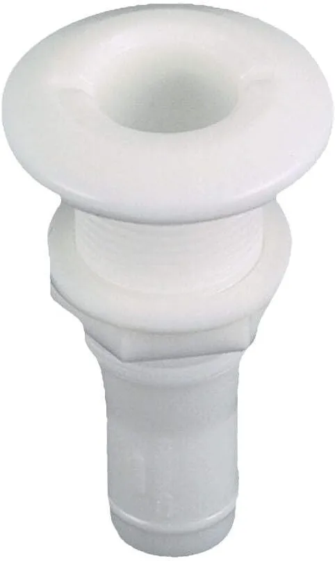 Perko 5/8" Thru-Hull Fitting for Hose, Plastic - Made in USA