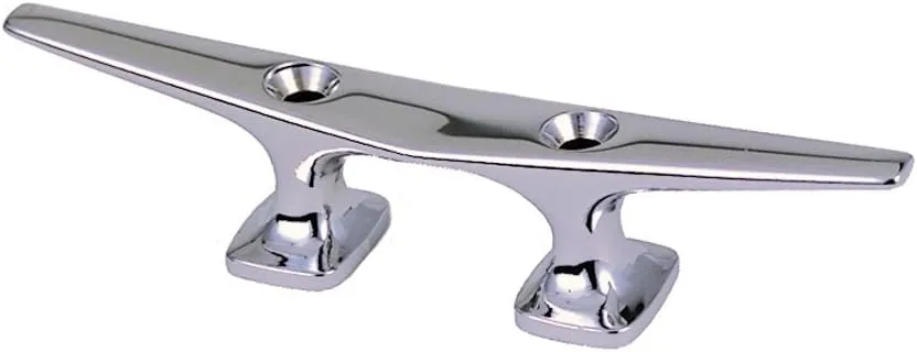 Perko 6-1/2" Open Base Cleat CHR 2PK